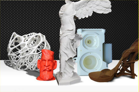 Various parts in 3D printing