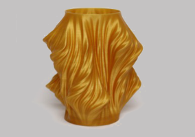 Vase from PLA 3D printing