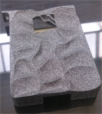 Alumide colored SLS 3D printing