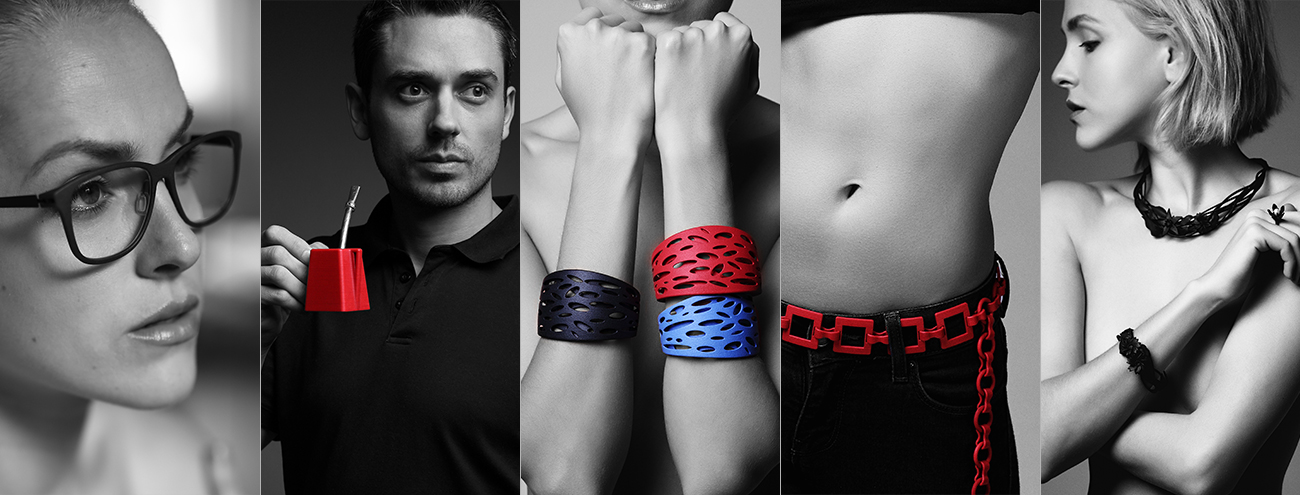 gefärbtes PA12-CS Teil 3D Druck