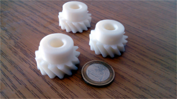 Gear from HIPS 3D printing