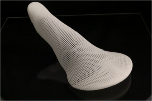 Bicycle saddle PA12 SLS 3D printing