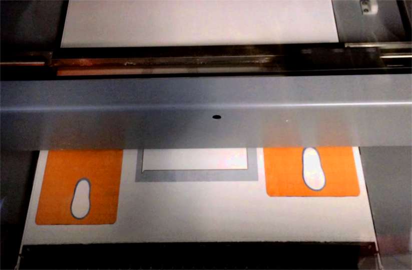 FDM 3D printing from close, technology  clarification procedure